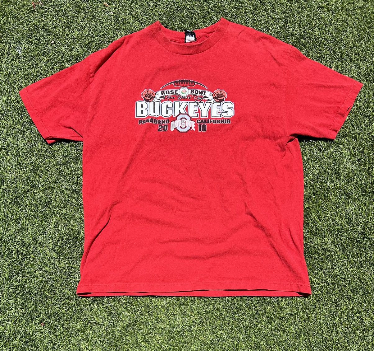 Vintage Buckeyes football graphic tee Size US XL / EU 56 / 4 - 1 Thumbnail