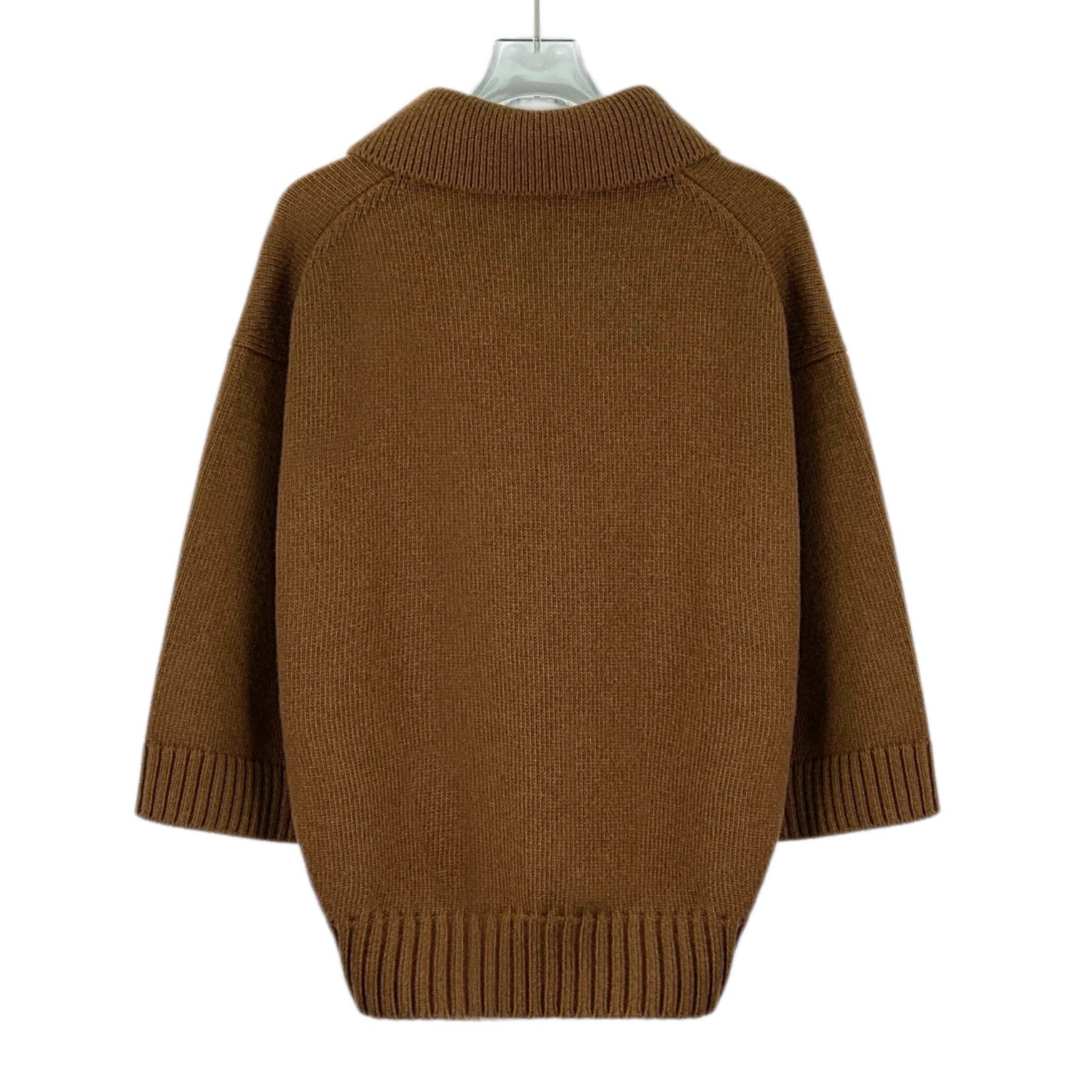 Hermes Hermes Cashmere Sweater Brown (M) Size M / US 6-8 / IT 42-44 - 2 Thumbnail