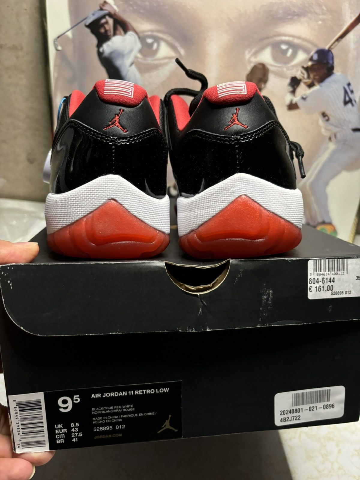 Jordan Brand Jordan Retro 11 low ‘bred” Size US 9.5 / EU 42-43 - 7 Thumbnail