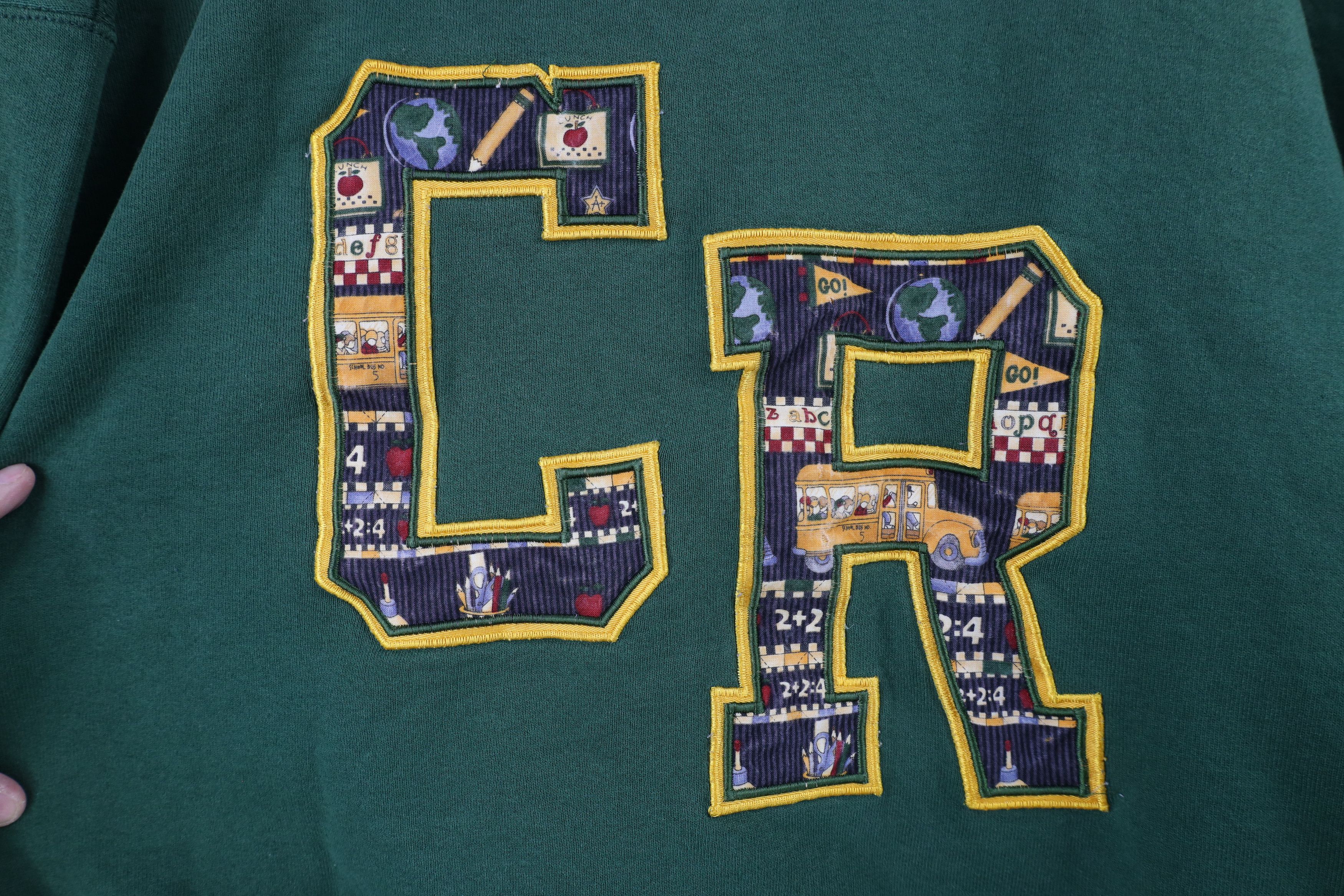 Russell Athletic × Vintage Vintage 90s Russell Athletic School Teacher Sweatshirt USA Size L / US 10 / IT 46 - 4 Thumbnail