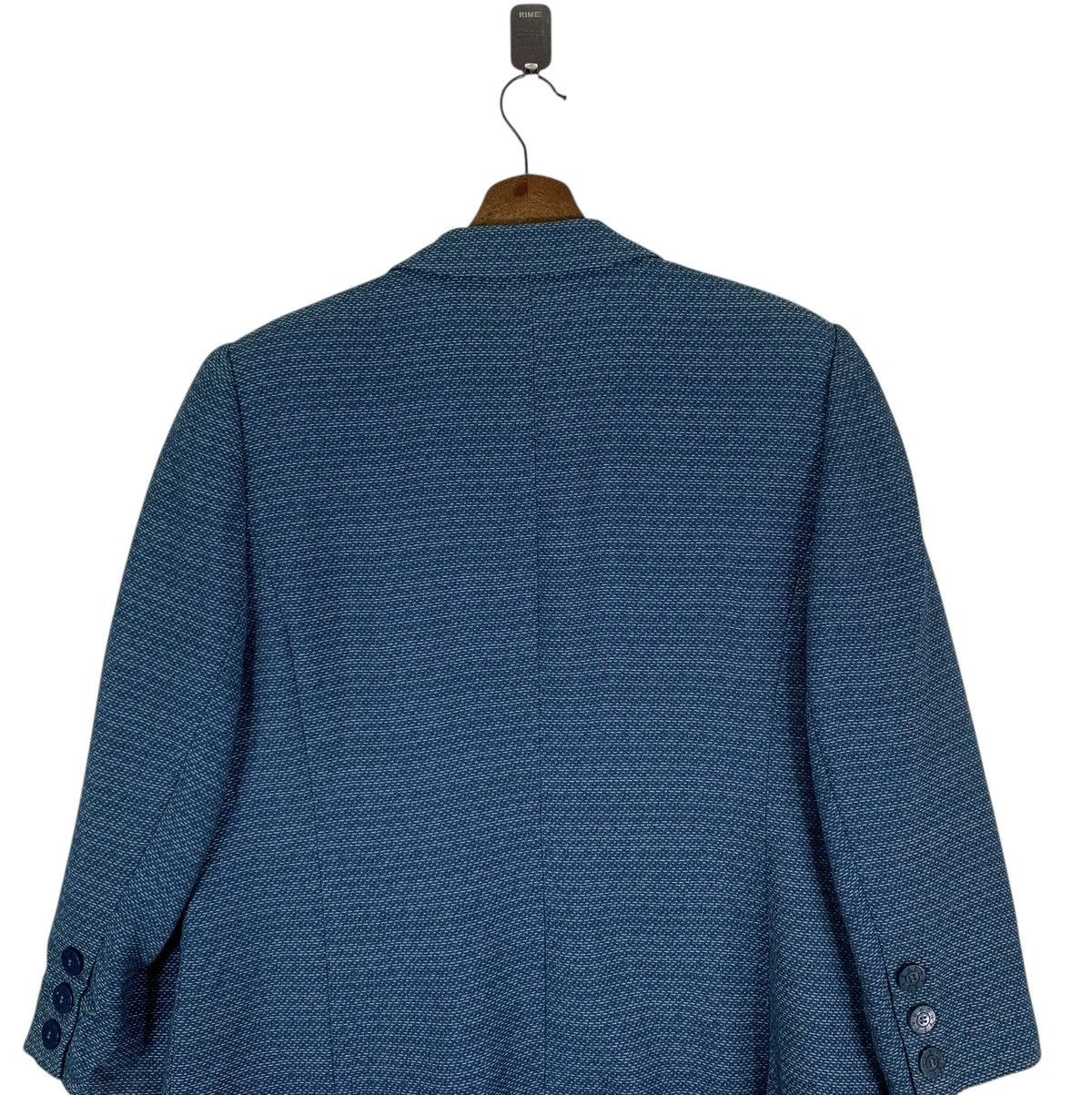 Givenchy Givenchy three-button blazer in a blue tweed material Size US S / EU 44-46 / 1 - 7 Thumbnail