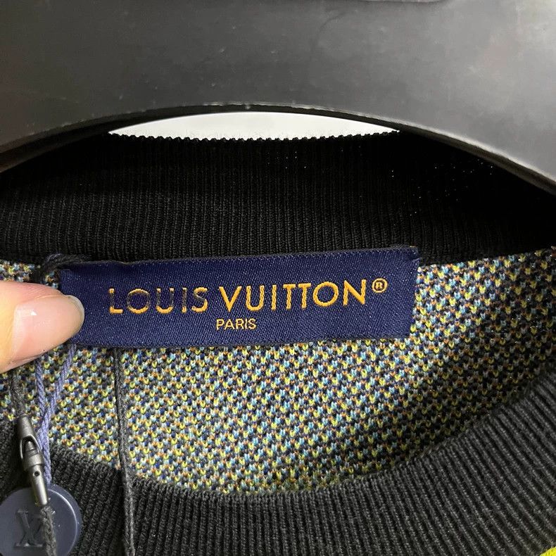 Louis Vuitton Louis Vuitton Multicolor cartoon animal pattern jacquard s Size US M / EU 48-50 / 2 - 2 Thumbnail