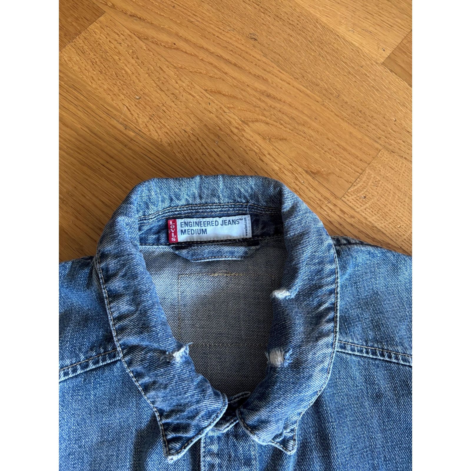 Levi's Levi's Engineered Denim Jacket Red Tab Y2K Medium Fit Size US M / EU 48-50 / 2 - 5 Thumbnail