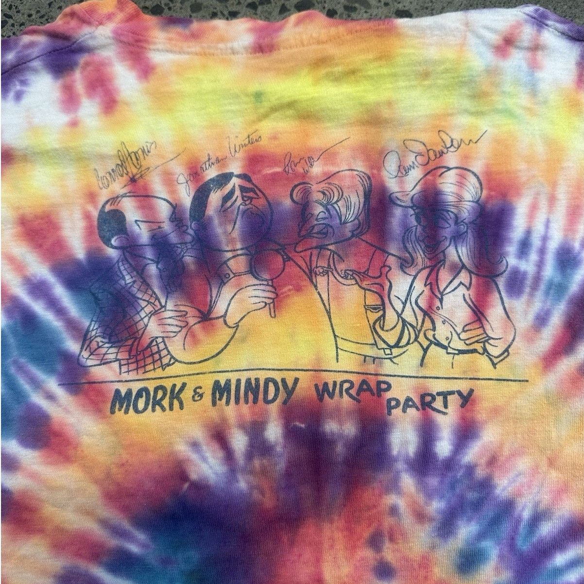 Hanes × Vintage Vintage 1981 Paramount Mork And Mindy Wrap Party Men’s XL Size US XL / EU 56 / 4 - 3 Thumbnail
