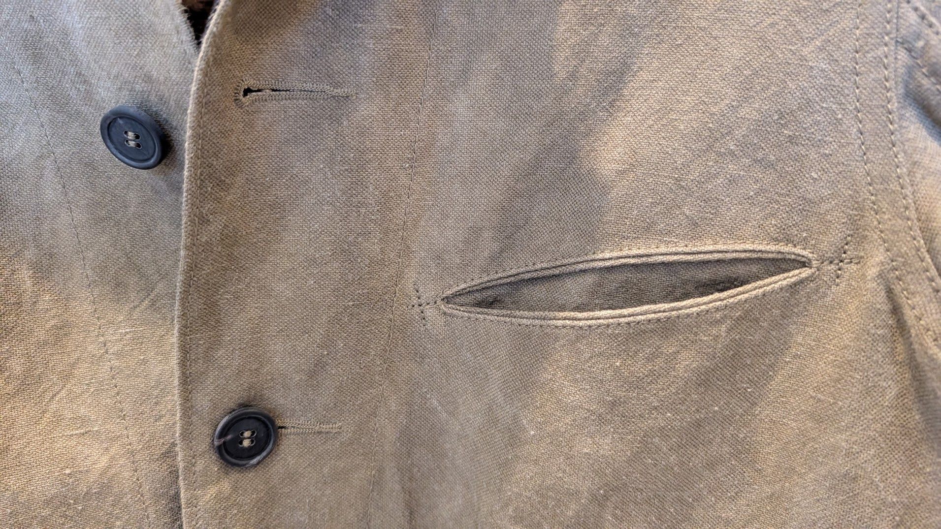 Ziggy Chen Classic Khaki Jacket Size 44 Size US S / EU 44-46 / 1 - 5 Thumbnail
