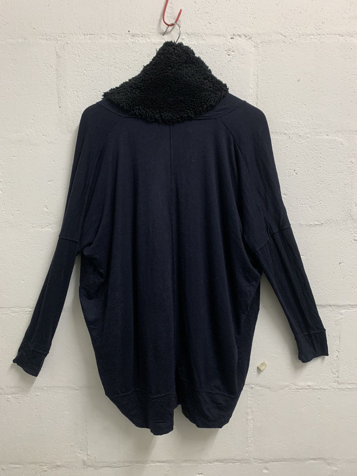 Issey Miyake Tsumori Chisato Fur Collar Cardigan Blouse Size XL / US 12-14 / IT 48-50 - 5 Thumbnail
