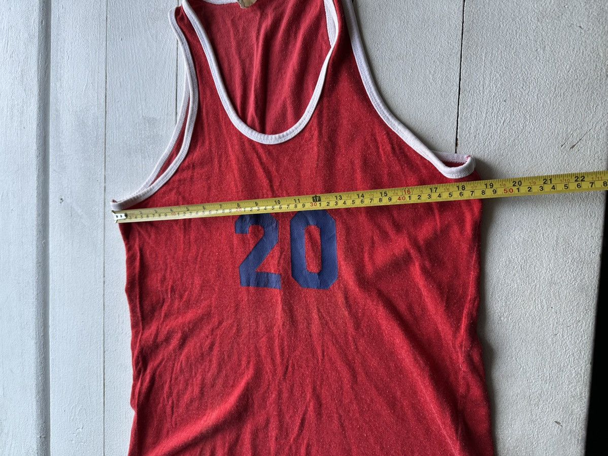 Russell Athletic 70s🚨 RUSSEL Y2K BIG LOGO MADE IN USA vintage tank top Size US XL / EU 56 / 4 - 9 Thumbnail
