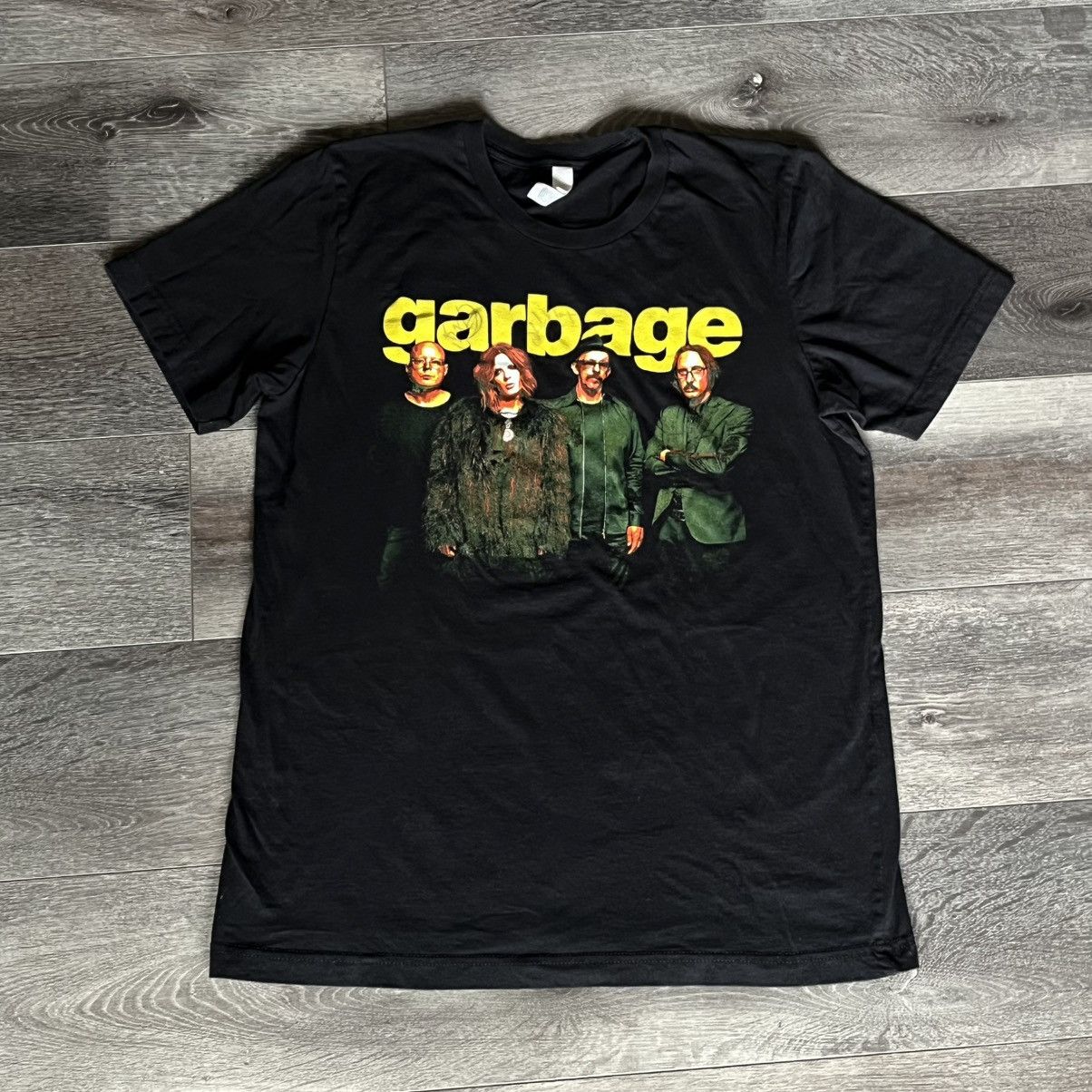 Band Tees Garbage Band Members Graphic Logo T Shirt Signed Autographed Size US M / EU 48-50 / 2 - 1 Thumbnail