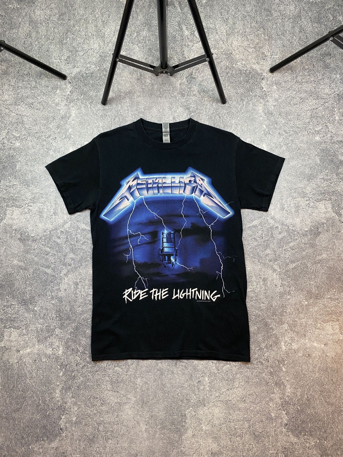 Metallica × Vintage Metallica Ride The Lightning vintage t-shirts size S Size US S / EU 44-46 / 1 - 1 Thumbnail