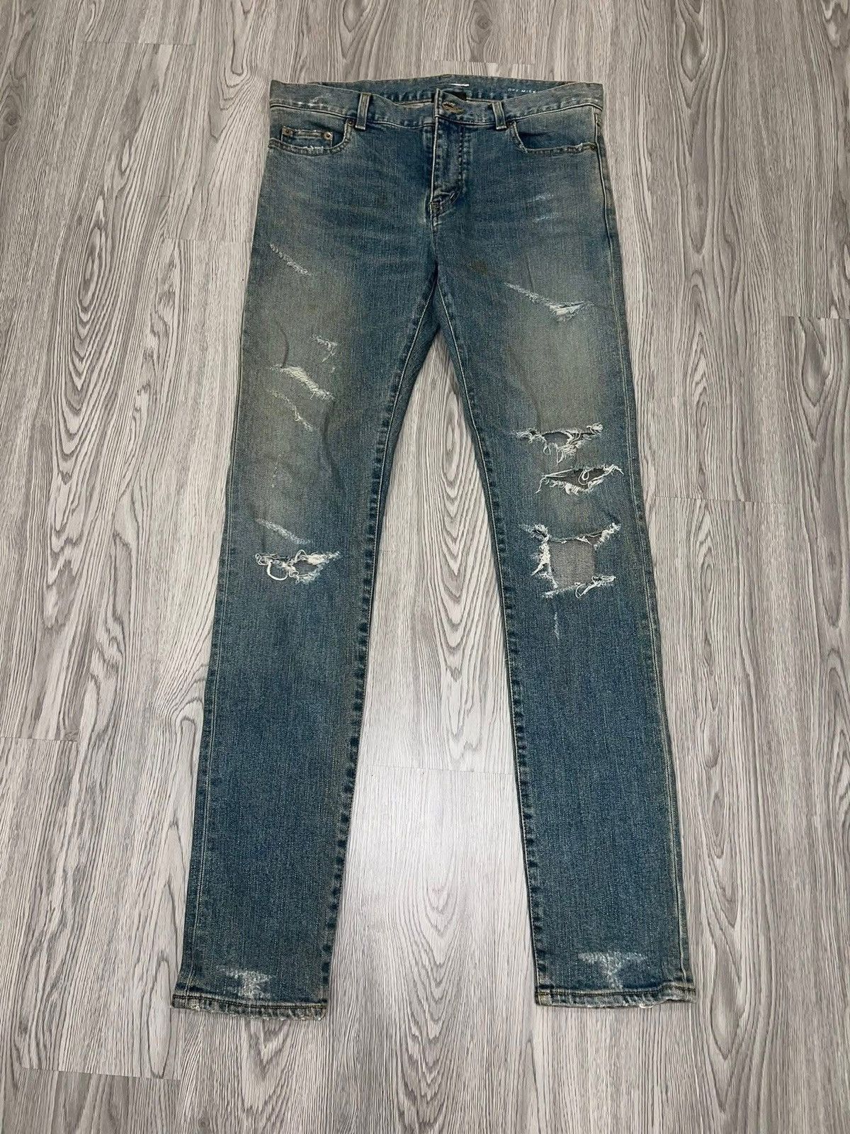 Saint Laurent Paris SLP - Hedi Slimane - S/S 14 - D02 Zebra-Print
