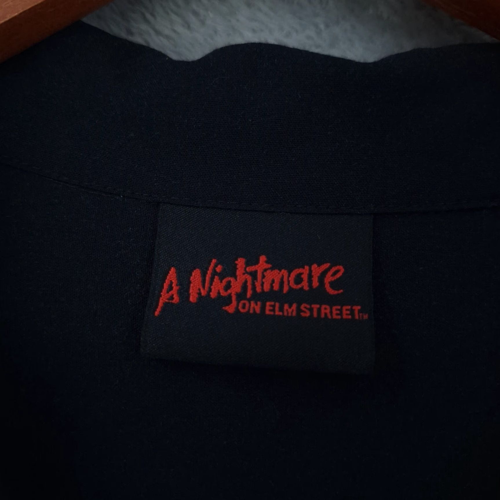 Ripple Junction Nightmare On Elm Street Shirt Men Medium Button Double-sided Horror Camp Italian Size US M / EU 48-50 / 2 - 6 Thumbnail