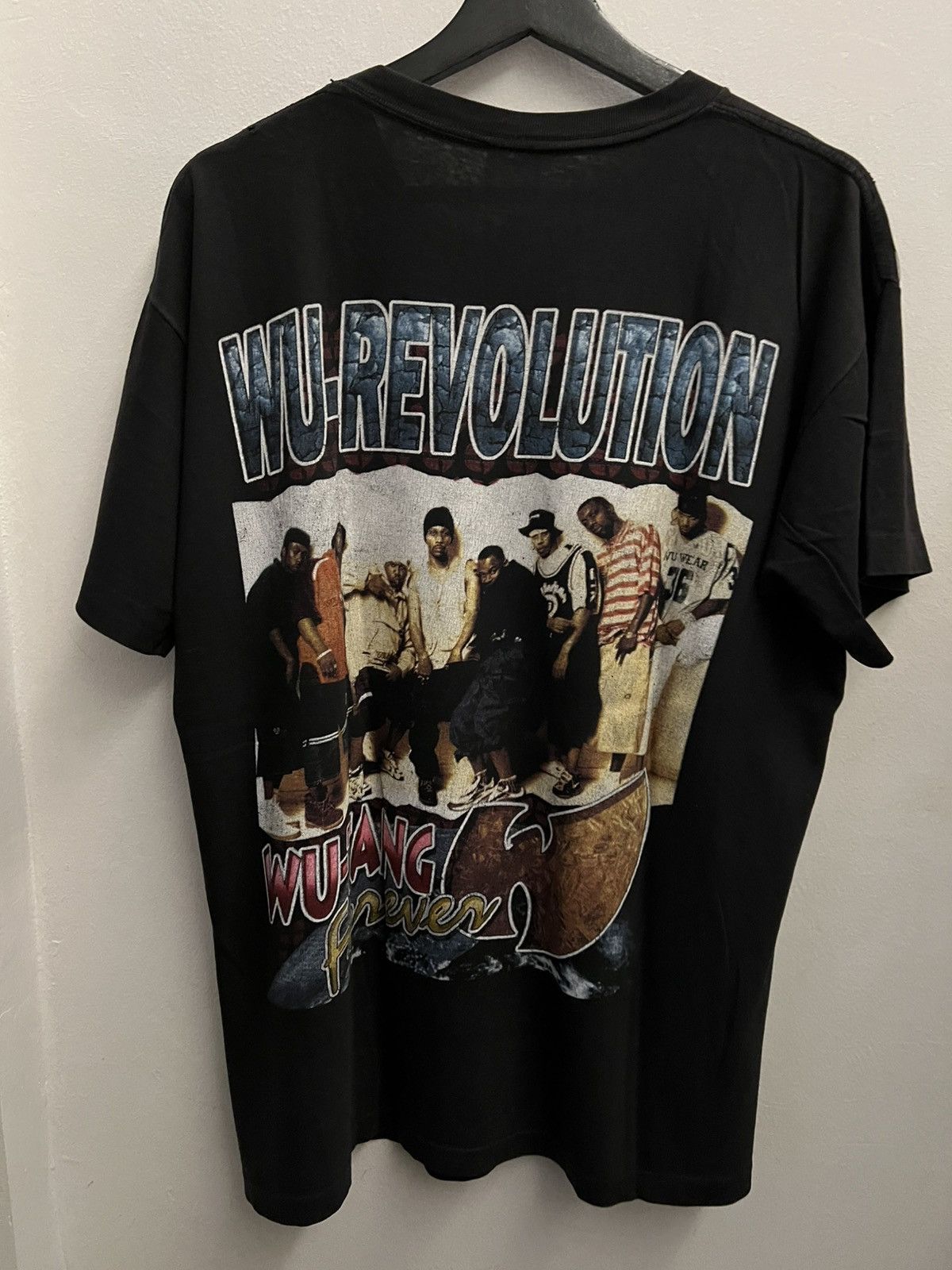 Japanese Brand × Rap Tees × Vintage Vintage 90s Wu-Tang Forever Wu-Revolution Rap T Size US XL / EU 56 / 4 - 4 Thumbnail