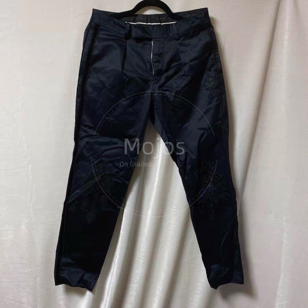 Number (N)ine Sz 3 Number Nine 02SS Distressed Patches Trousers-2508 Size US 30 / EU 46 - 1 Thumbnail