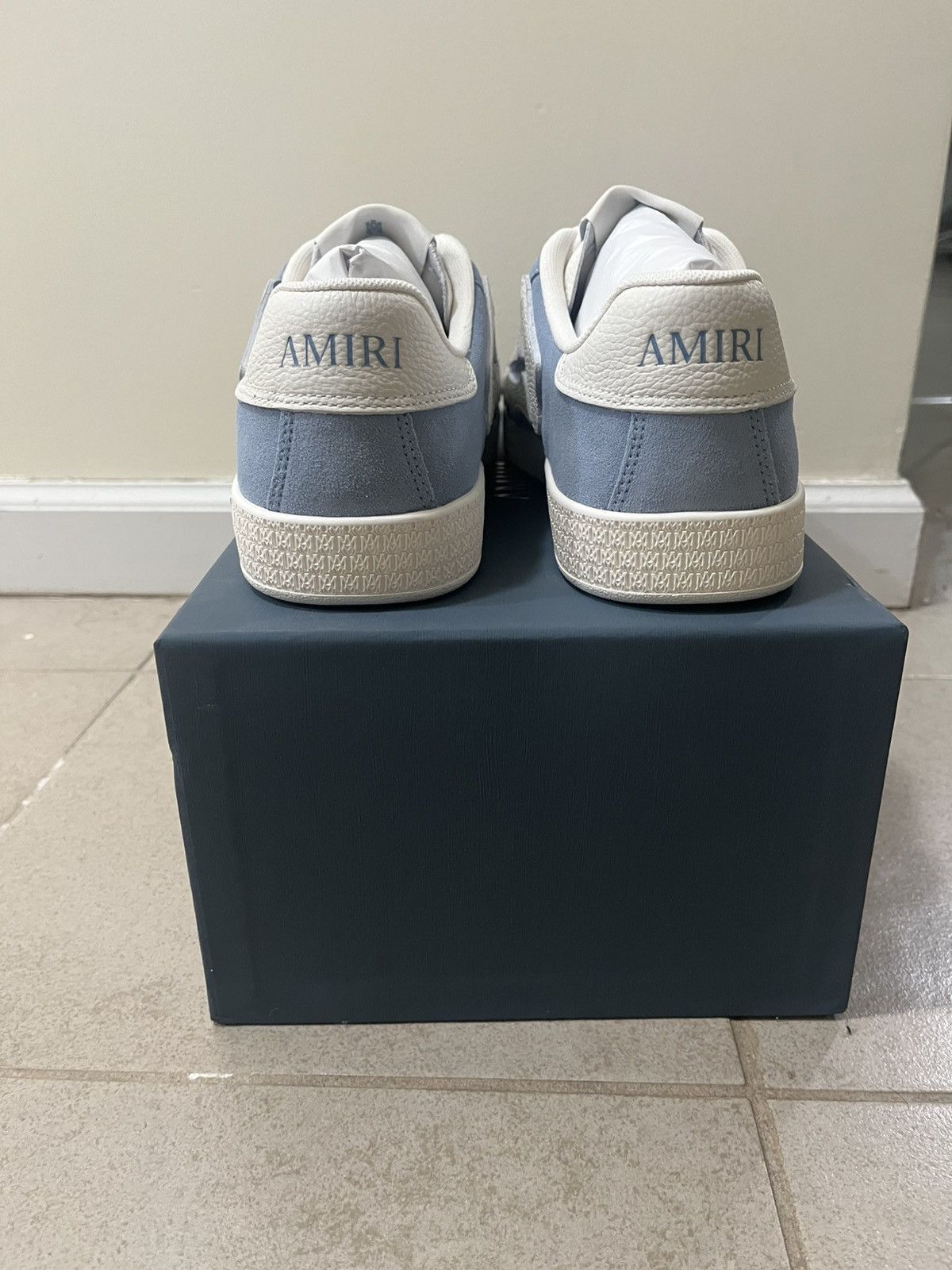Amiri Amiri Pacific Bones Sneakers Sz 44(11us) Size US 11 / EU 44 - 4 Thumbnail