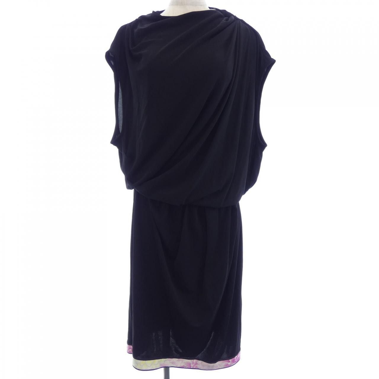 Other Leonard LEONARD Dress Textile Dresses 0490502 DUTY FREE for USA Size ONE SIZE - 1 Thumbnail