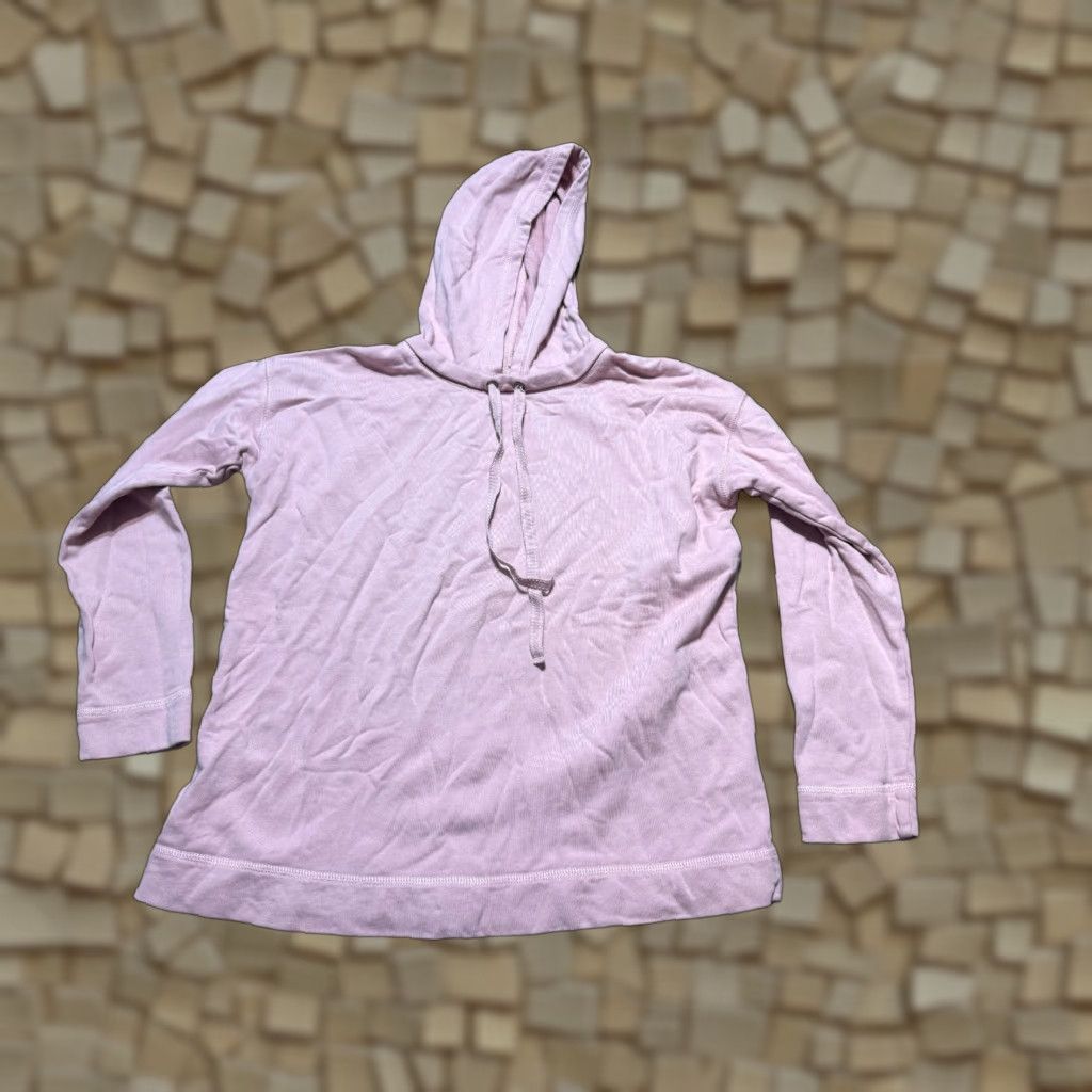 J. Jill J. Jill Sweatshirt Men's Medium Pink Pullover Crew Neck, Drawstring, Fleece Cotton, Regular Fit, Solid, Pullover, Size M, Pink, Men, Sweatshirt Size US M / EU 48-50 / 2 - 1 Thumbnail