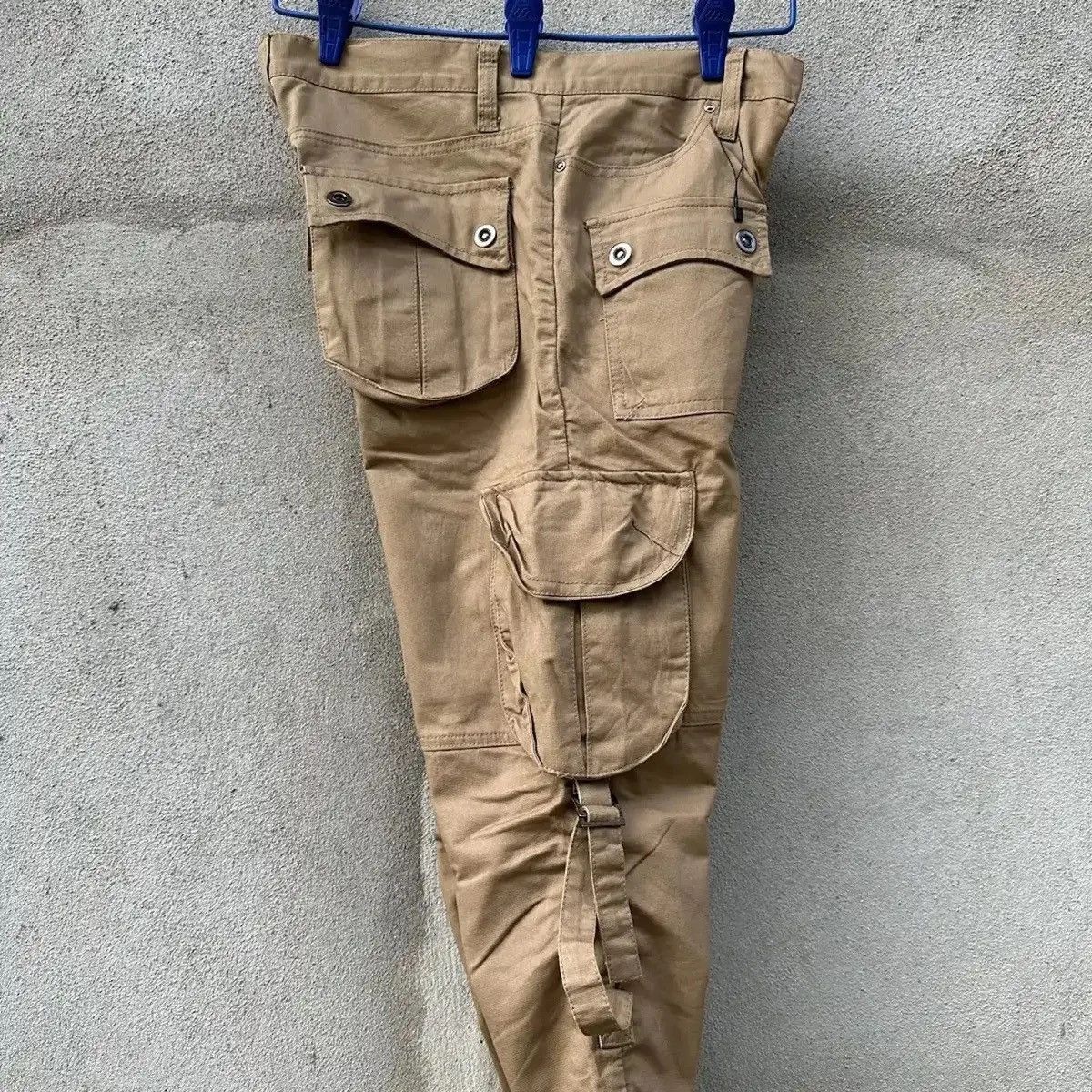 LOWBOX RARE‼️LOWBOX JAPAN💥BONDAGE PUNK FLARE PARACHUTE MULTI CARGO Size US 30 / EU 46 - 14 Thumbnail