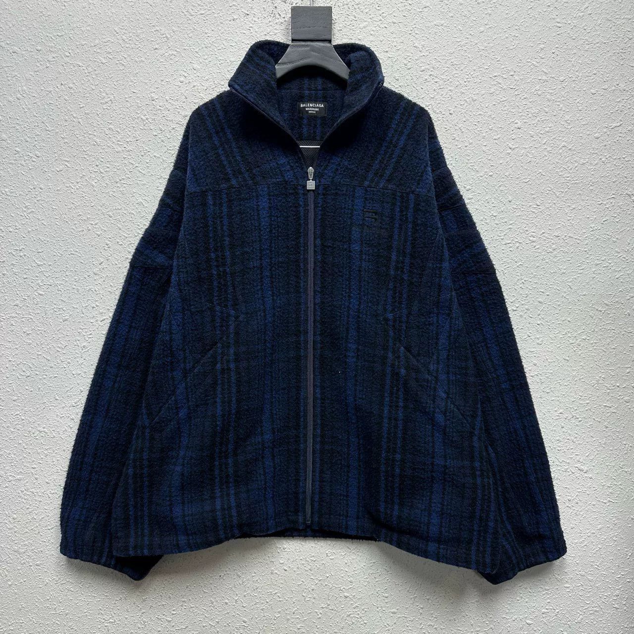 Balenciaga balenciaga sporty wool zip jacket coat Size US L / EU 52-54 / 3 - 1 Thumbnail