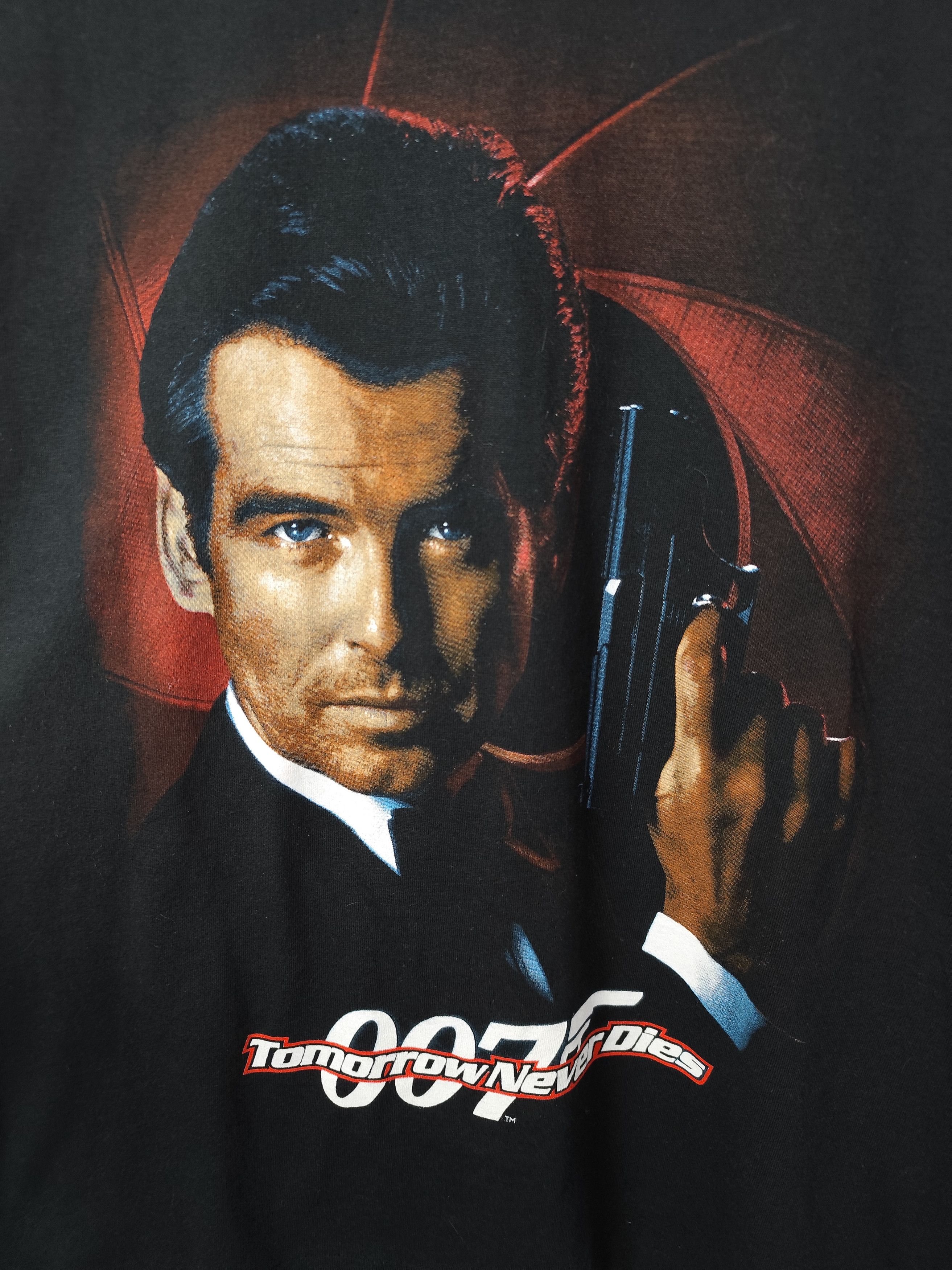 Vintage Vintage 1997 James Bond Shirt Spy 007 Tomorrow Never Dies Size US L / EU 52-54 / 3 - 2 Thumbnail