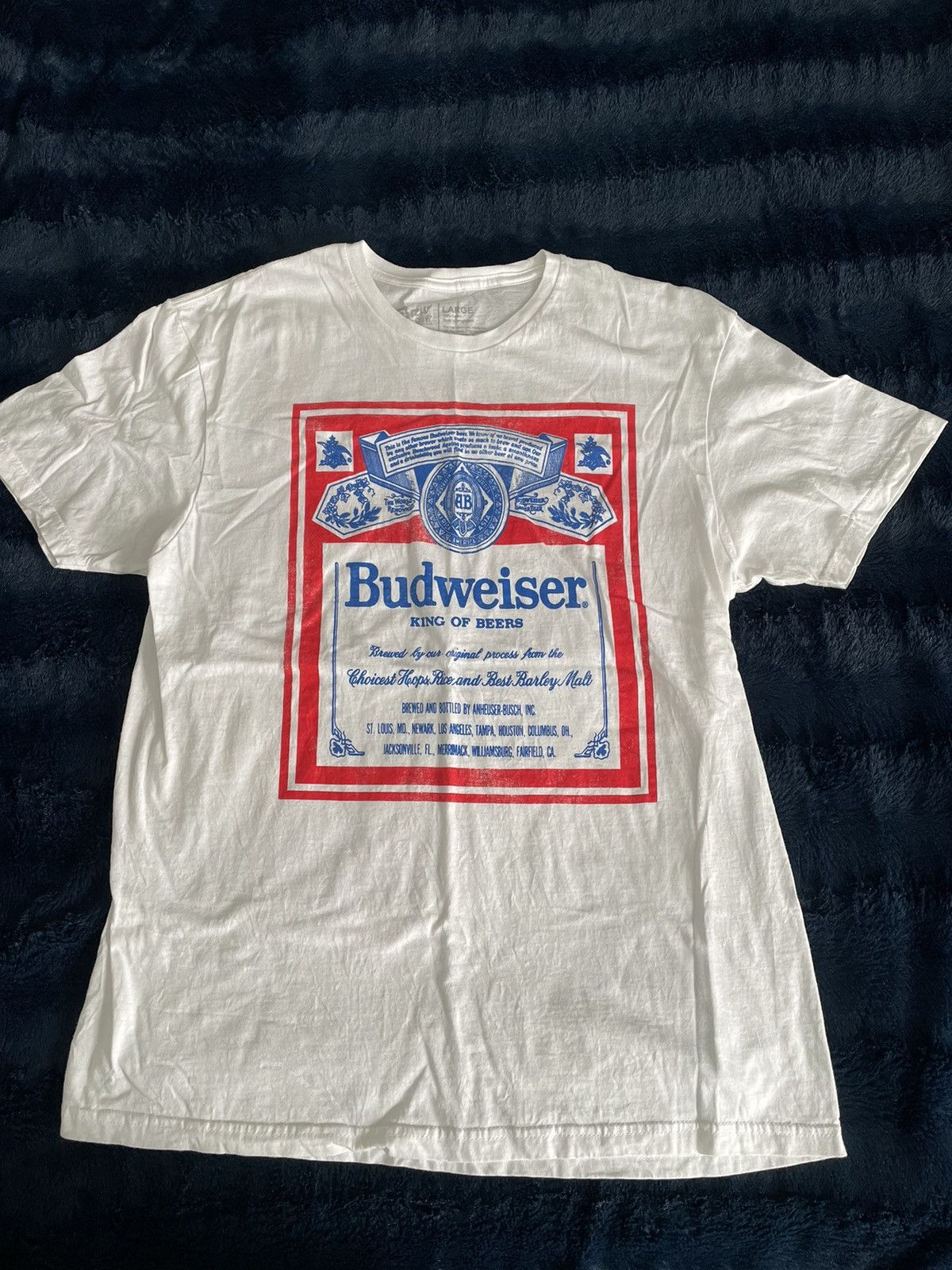 Budweiser Budweiser T Shirt Size US L / EU 52-54 / 3 - 1 Thumbnail