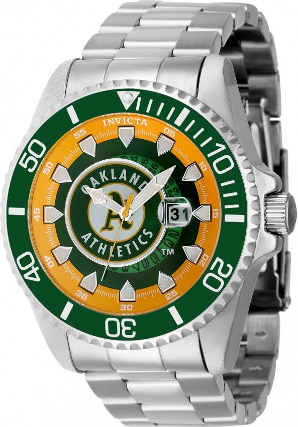 Invicta × MLB MLB Oakland Athletics Quartz Men's Watch Size ONE SIZE - 1 Thumbnail