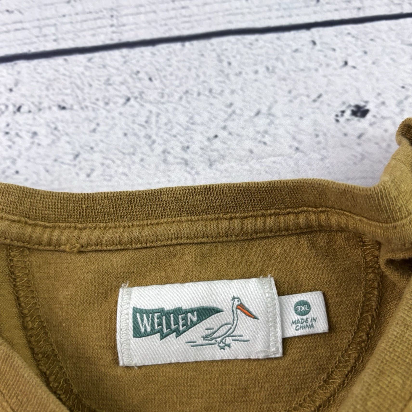 Vintage Wellen Huckberry Hemp Cotton Short Sleeve T Shirt Men's 3XL Tan Brown Size US XXL / EU 58 / 5 - 2 Thumbnail