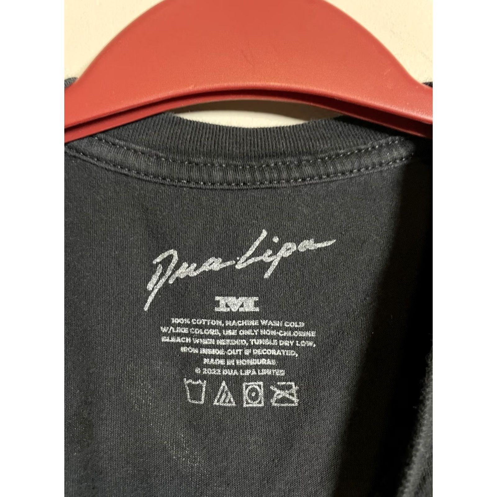 Vintage Dua Lipa Future Nostalgia Shirt Women M Black 2022 World Tour Concert Graphic Print Crew Neck Short Sleeve T-Shirt Vintage? No Size M / US 6-8 / IT 42-44 - 4 Thumbnail