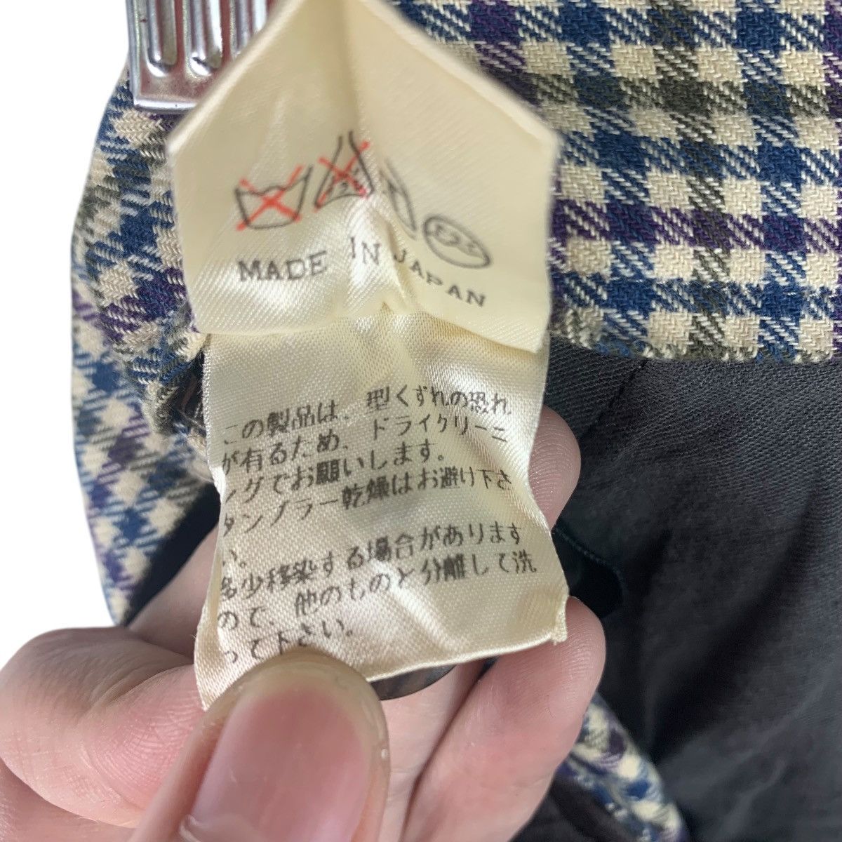 Japanese Brand × Undercover UNDERCOVER jun takahashi tartan plaid short pants Size US 34 / EU 50 - 18 Thumbnail