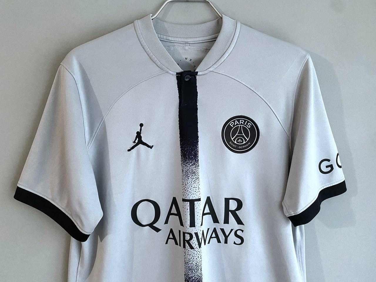 Jordan Brand Jordan FC Paris Saint Germain 2022/23 Away Soccer Jersey, M Size US M / EU 48-50 / 2 - 4 Thumbnail