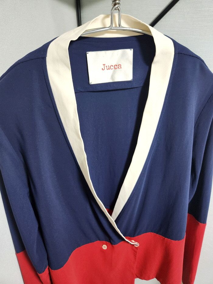 Other jucca 가디건형 배색 블레이져 Size S / US 4 / IT 40 - 4 Thumbnail