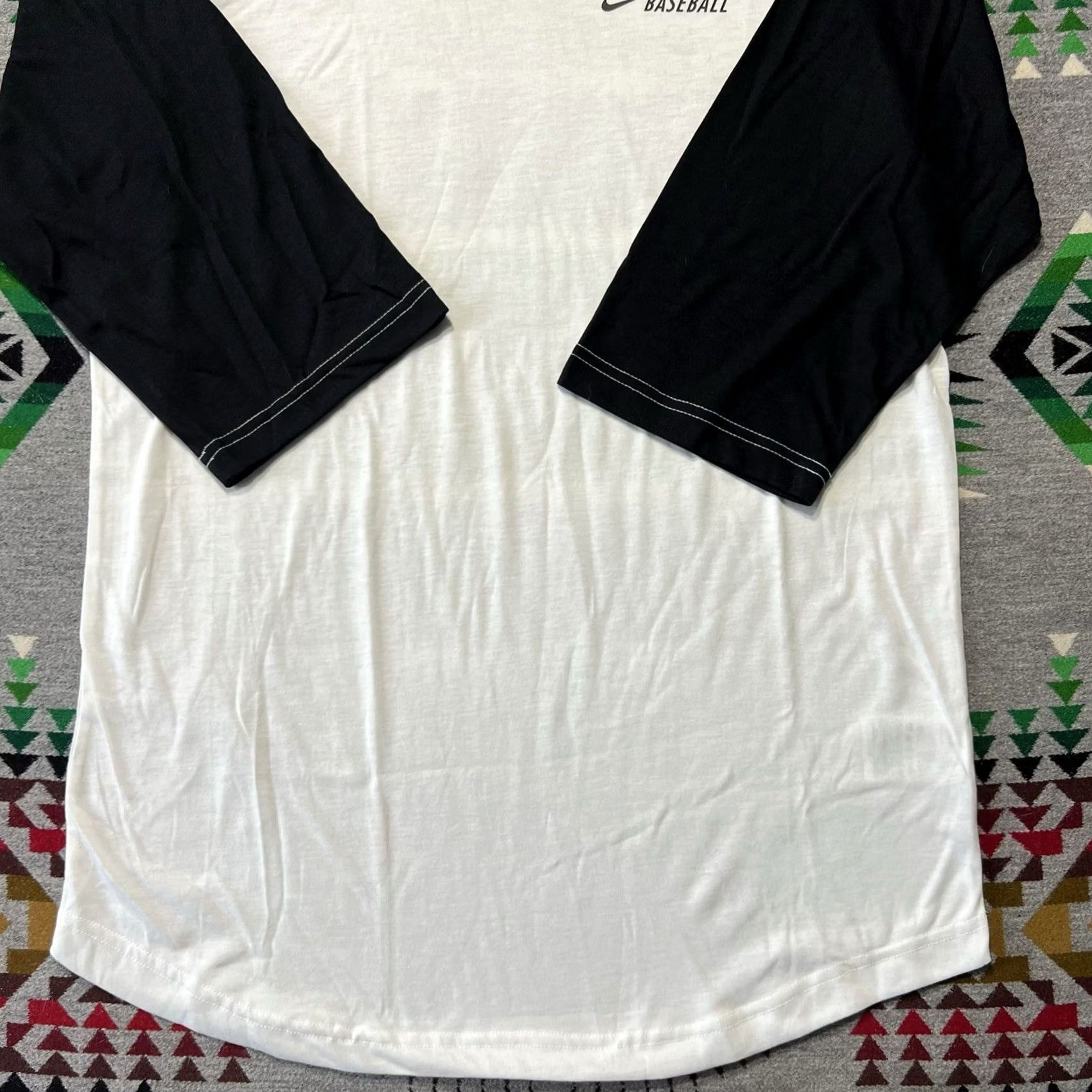 Nike Nike Shirt Mens S White Dri Fit Sleeve Baseball Gym Size US S / EU 44-46 / 1 - 7 Thumbnail