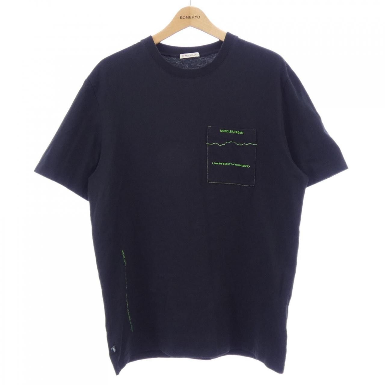 Moncler Moncler Moncler Genius Cotton T Shirt Textile T-Shirts I209U8C00005 DUTY FREE for USA Size ONE SIZE - 1 Thumbnail
