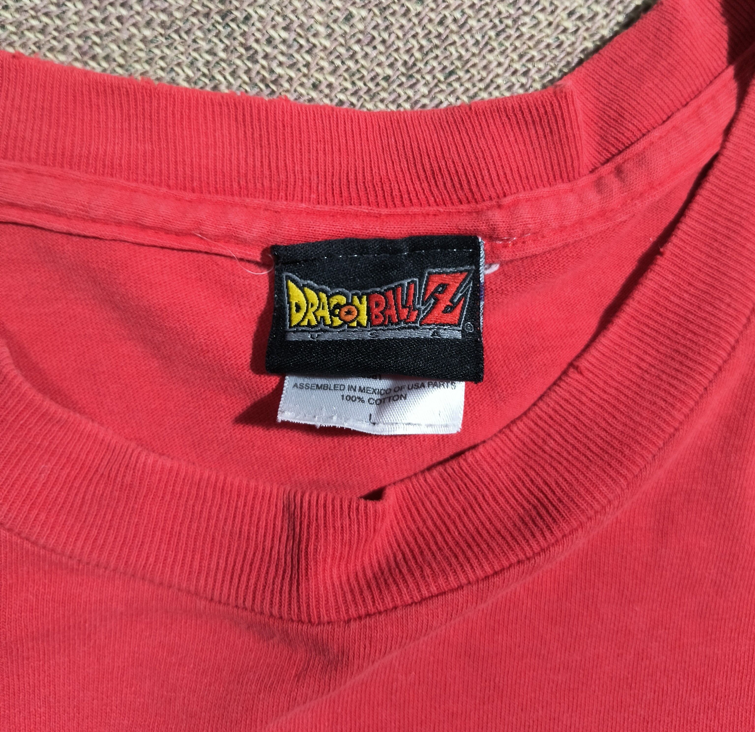 Vintage Vintage Y2K dragon ball z Vegeta vs Cell 2001 tee Size US L / EU 52-54 / 3 - 6 Thumbnail