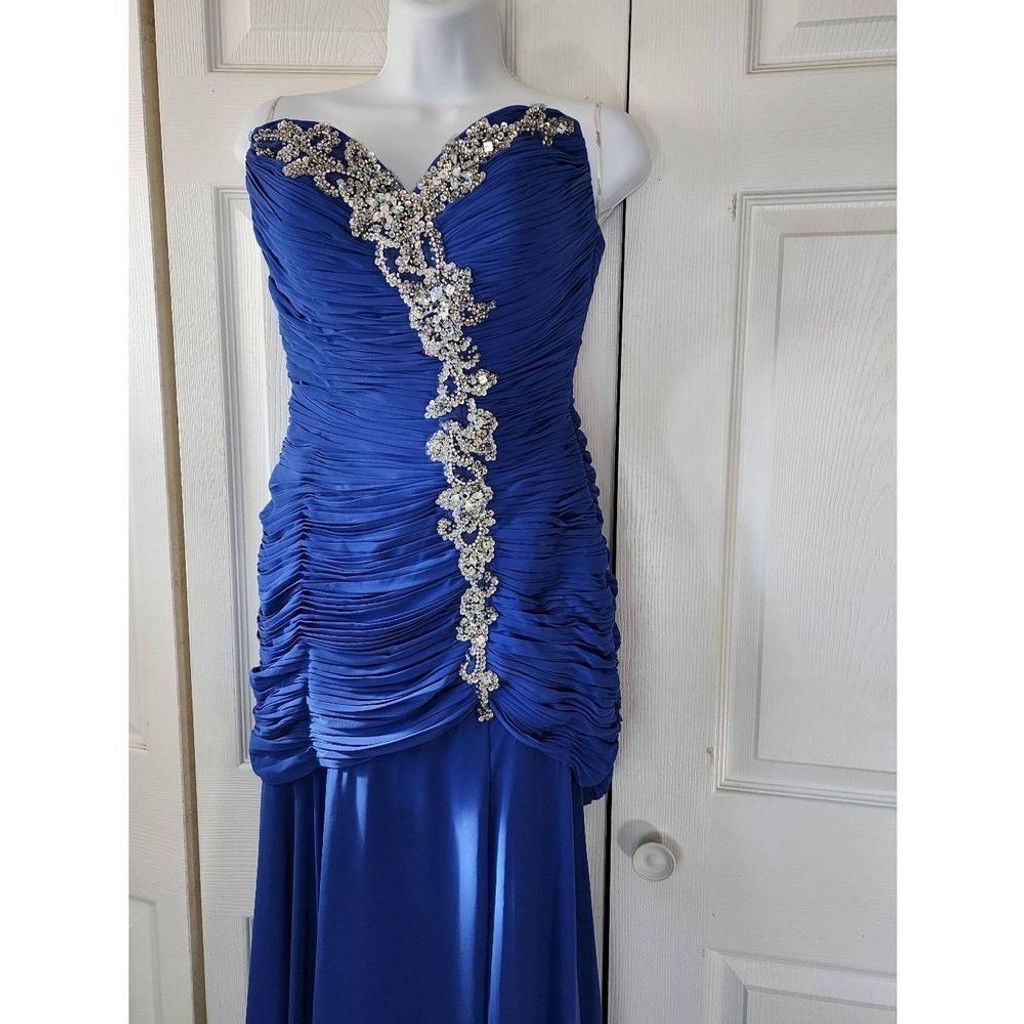 Other Royal Blue Formal Dress Size M / US 6-8 / IT 42-44 - 3 Thumbnail