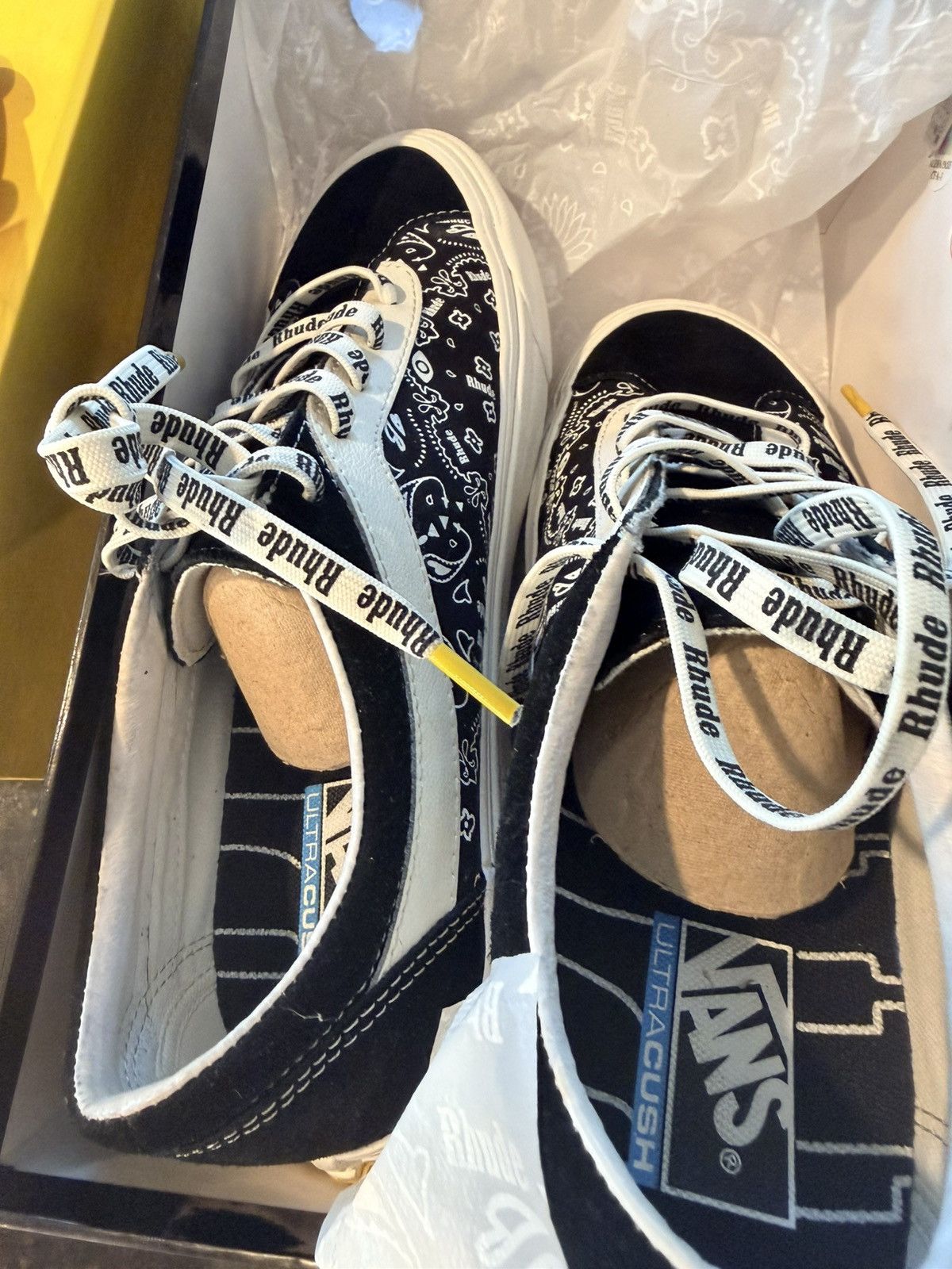 Rhude × Vans Rhude x Vans Bandana Marshmllw Size US 10.5 / EU 43-44 - 7 Thumbnail