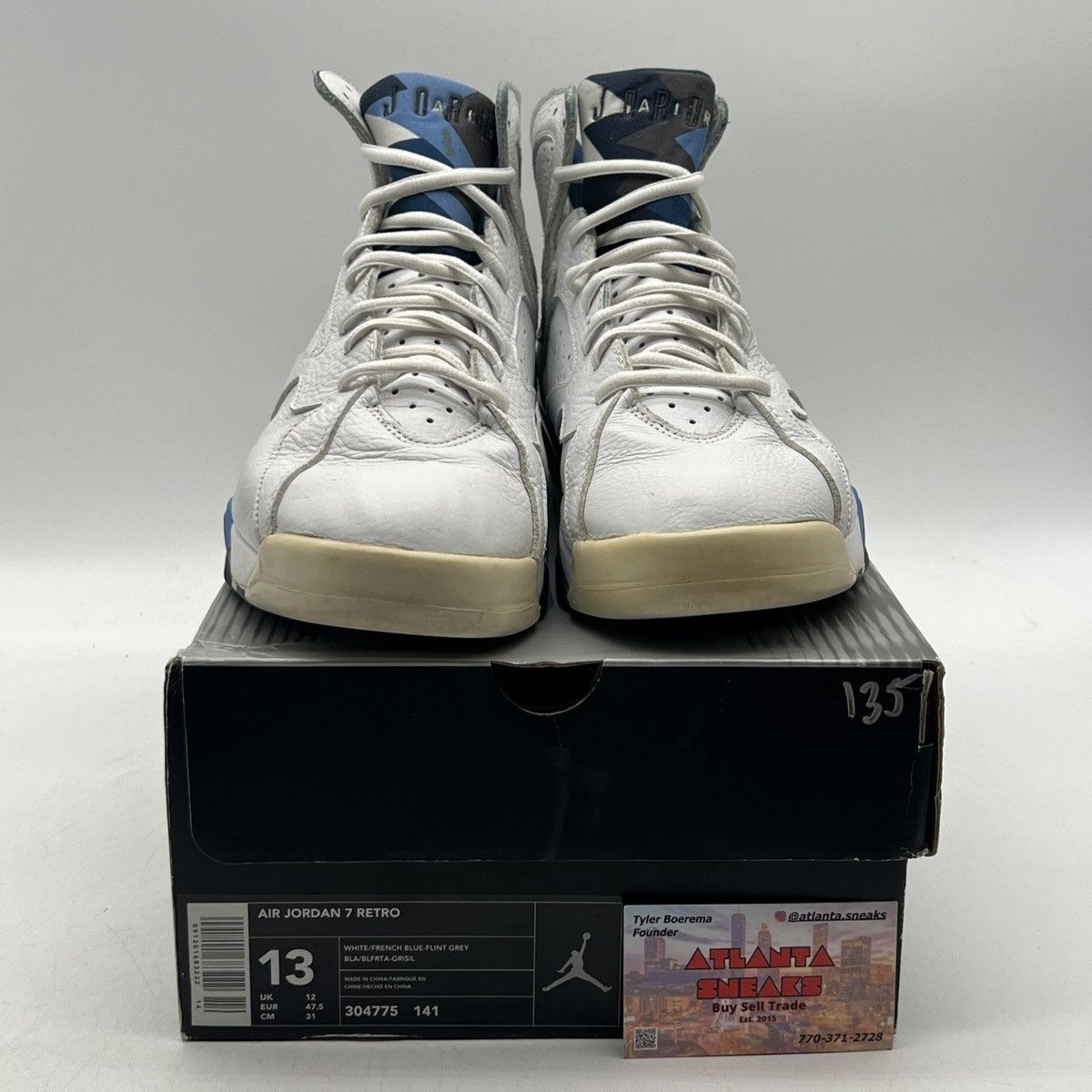Jordan Brand Air Jordan 7 French blue Size US 13 / EU 46 - 2 Thumbnail