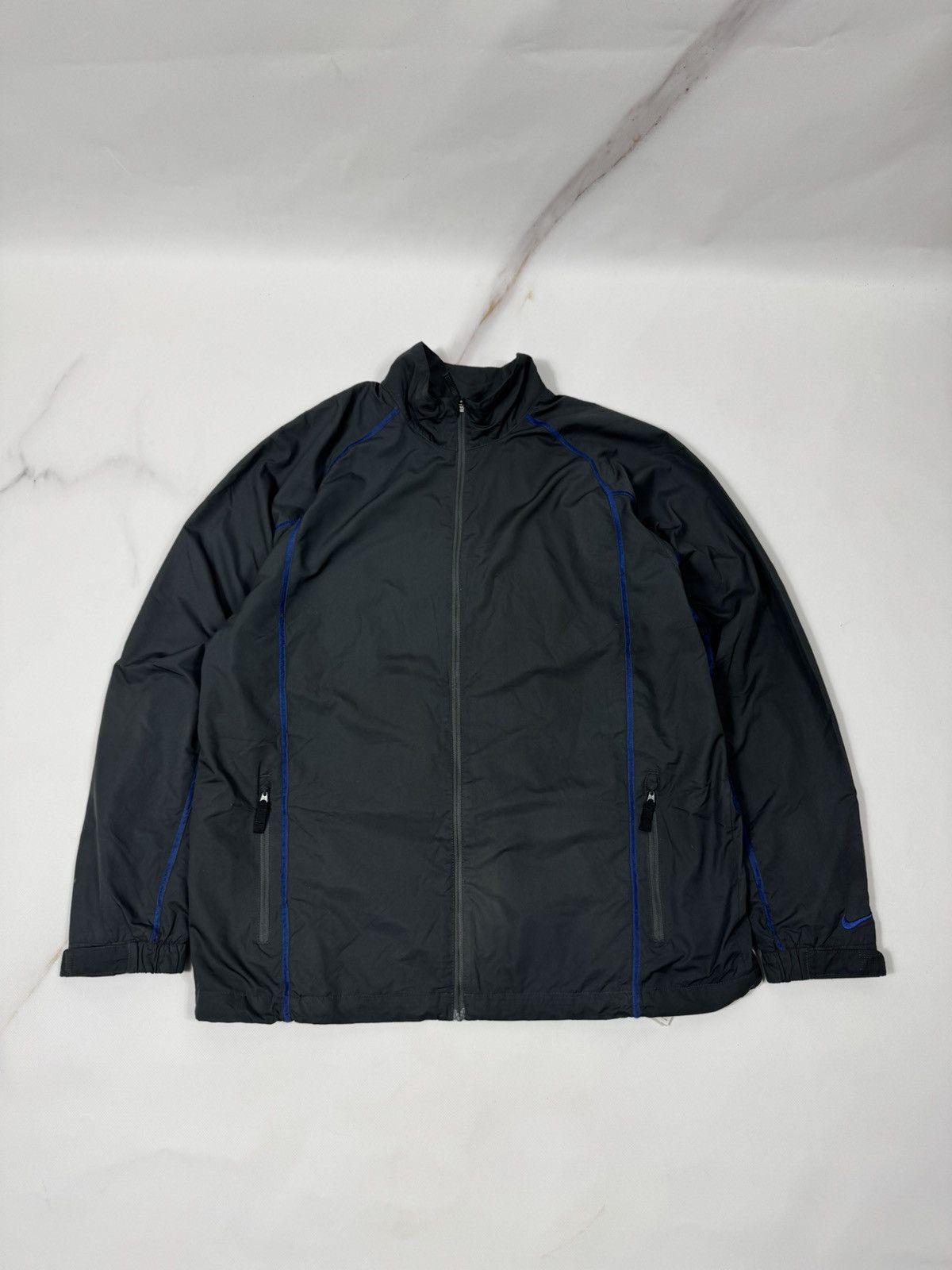 Nike Vintage Nike Nylon Drill Y2k Baggy Jacket Size US L / EU 52-54 / 3 - 4 Thumbnail