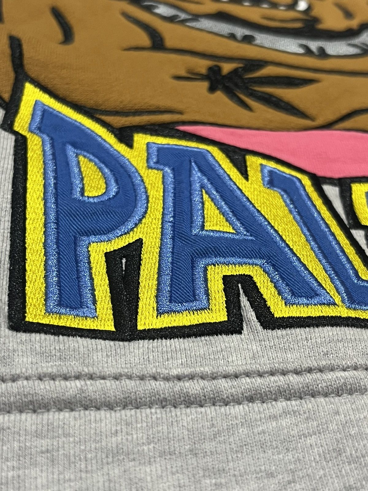 Palace Palace Bulldog Hoodie Grey Marl Size US S / EU 44-46 / 1 - 3 Thumbnail