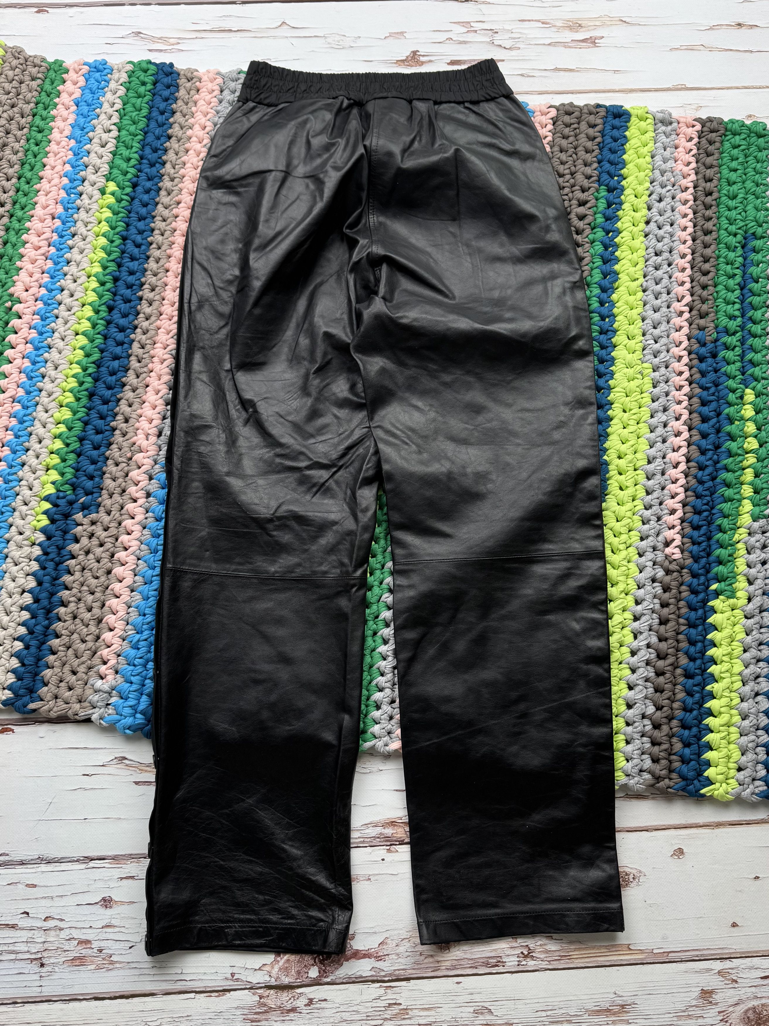 Alexander Wang Alexander Wang x H&M Leather Pants (V159) Size 27" / US 4 / IT 40 - 6 Thumbnail