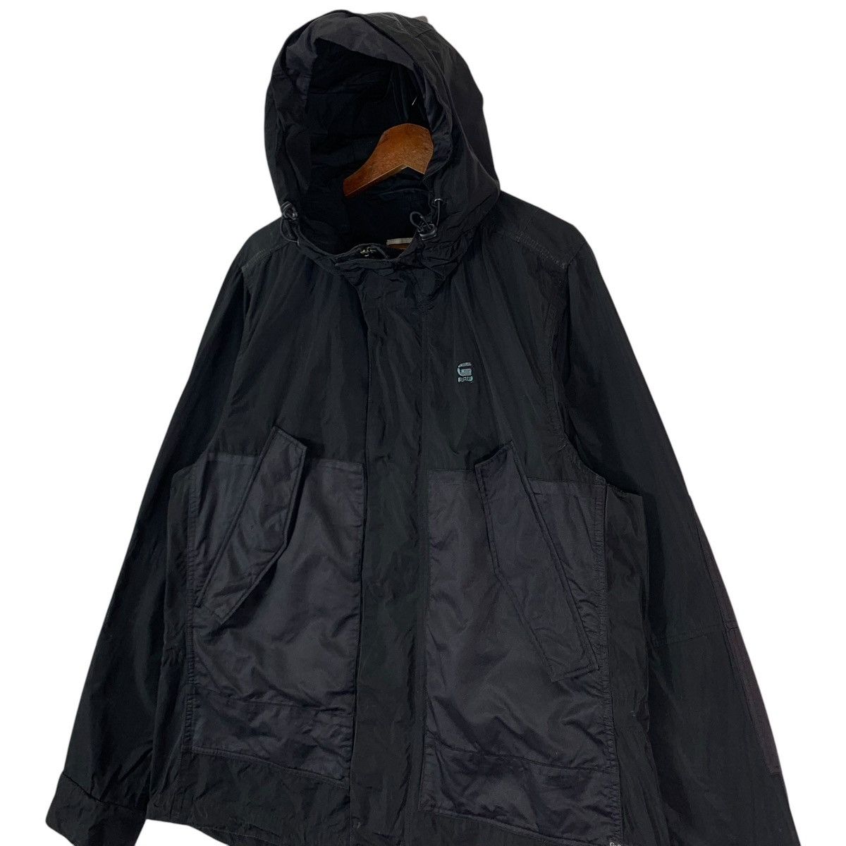 G-Star VINTAGE G STAR RAW CARGO PARKA HOODIE JACKET Size US XL / EU 56 / 4 - 2 Thumbnail