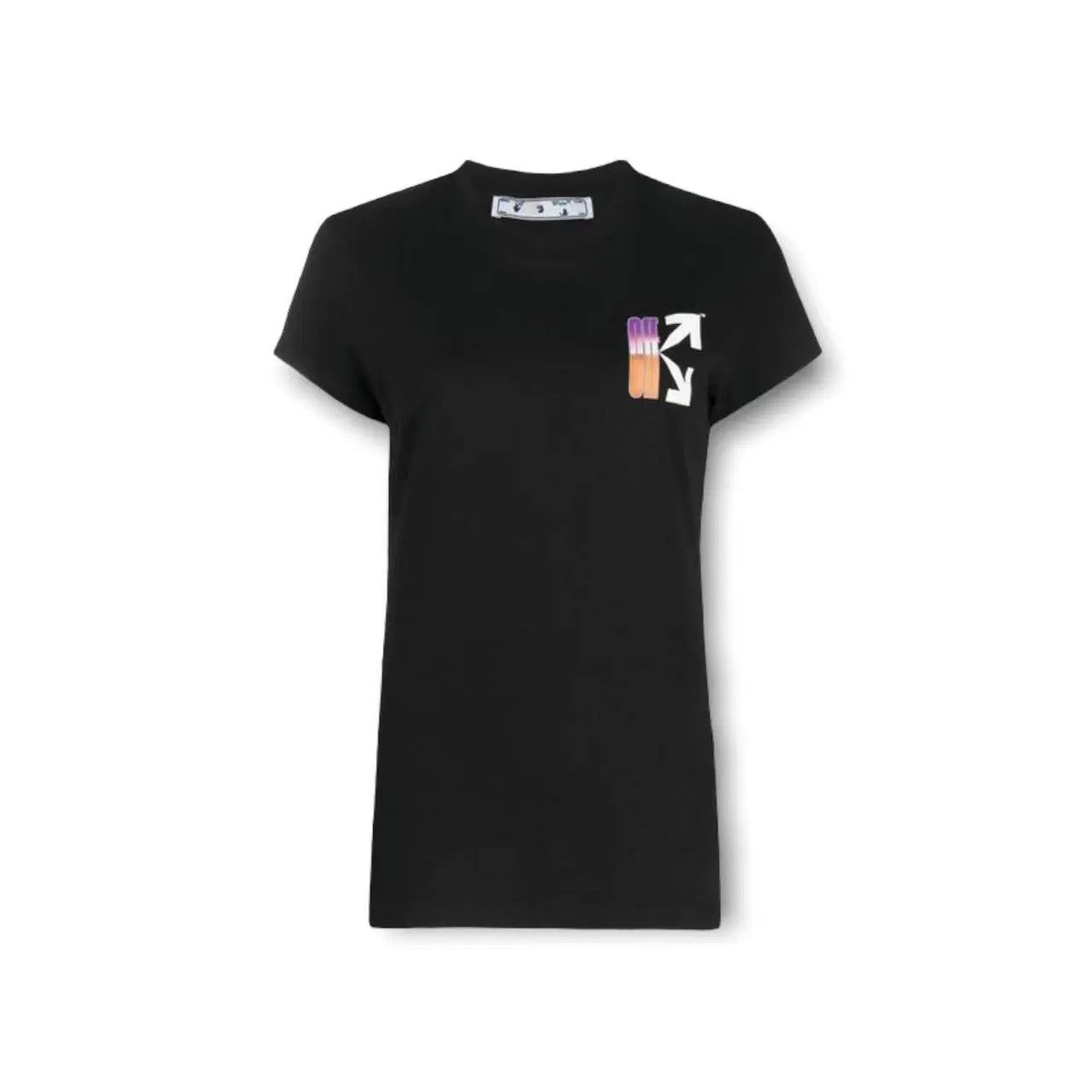 Off-White o1gr1nt0325 Gradient Carryover Fitted T-Shirt in Black Size XS / US 0-2 / IT 36-38 - 1 Thumbnail