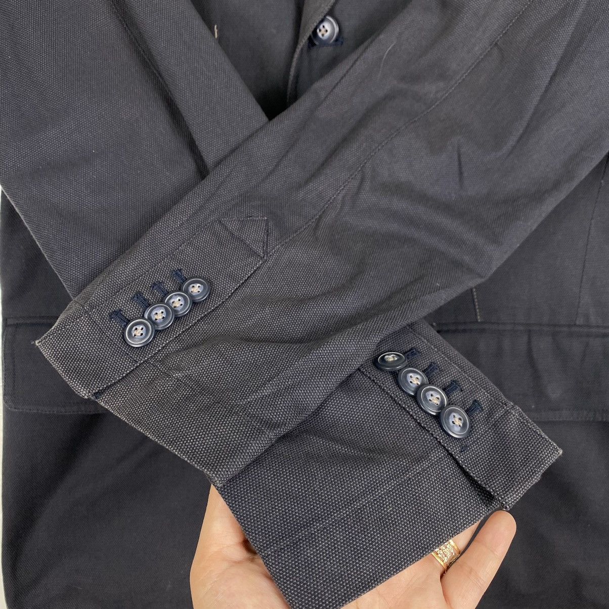 Japanese Brand × Kansai Yamamoto Kansai Yamamoto Homme style balzer coat Size US M / EU 48-50 / 2 - 6 Thumbnail