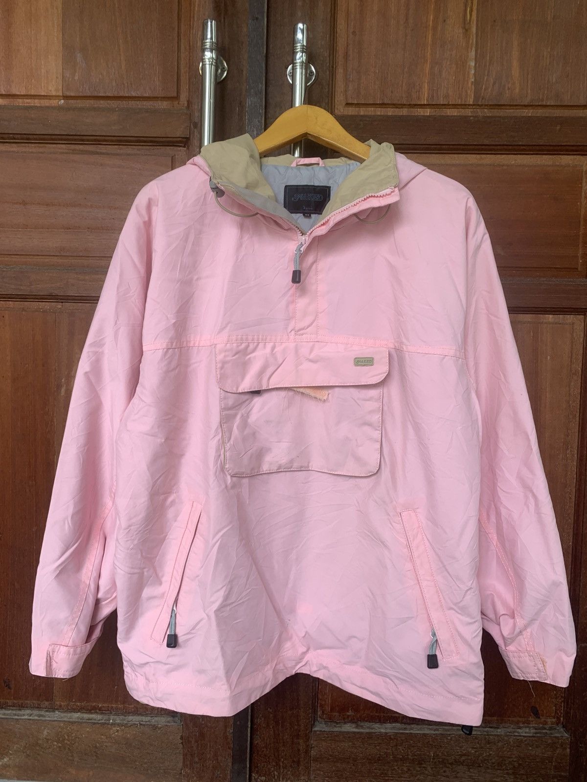 Japanese Brand Vintage Naked Cagoule Jackets Size L / US 10 / IT 46 - 2 Thumbnail