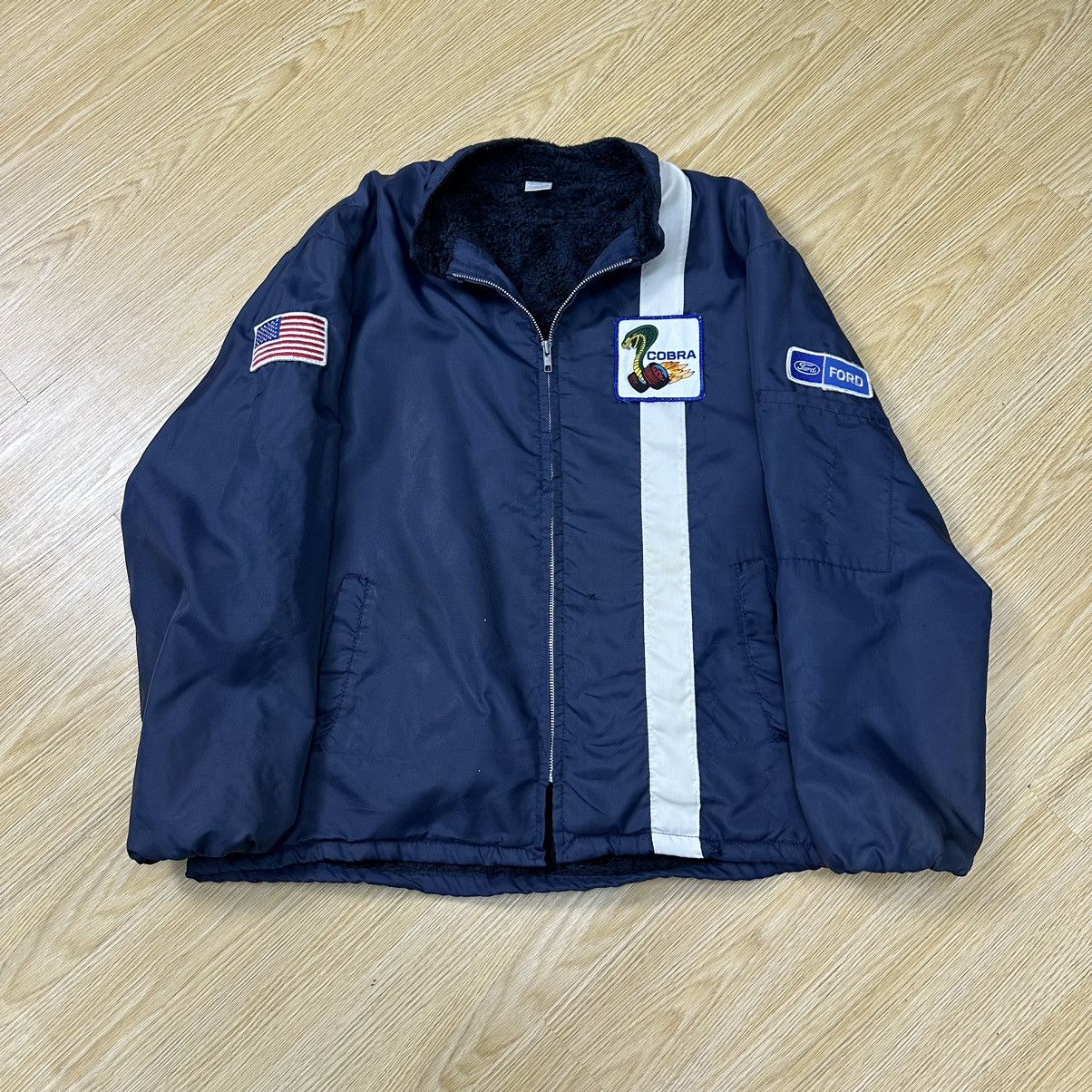 Ford Ford Dragon Usa Vintage Nylon Jacket Z186 Size US L / EU 52-54 / 3 - 1 Thumbnail