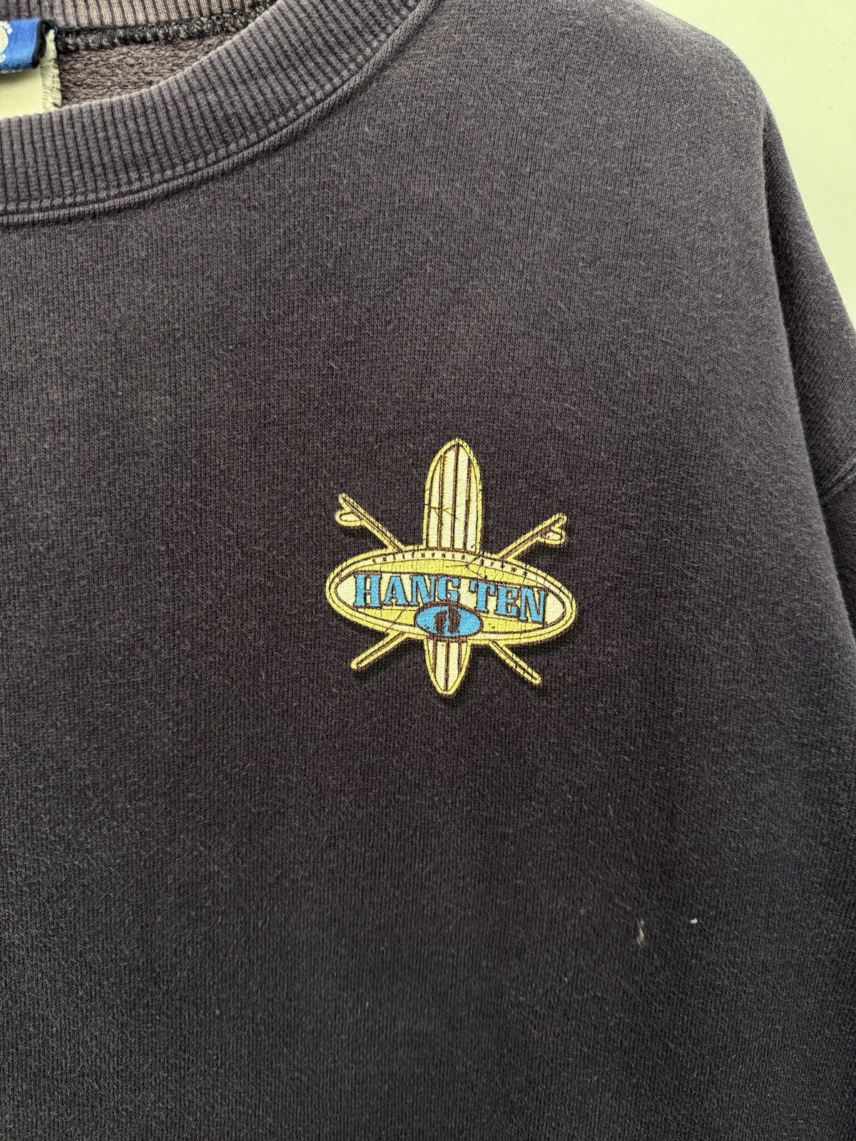 Hang Ten 🔥 Vintage 90's Hang Ten surfwear sunfaded sweatshirt Size US S / EU 44-46 / 1 - 5 Thumbnail