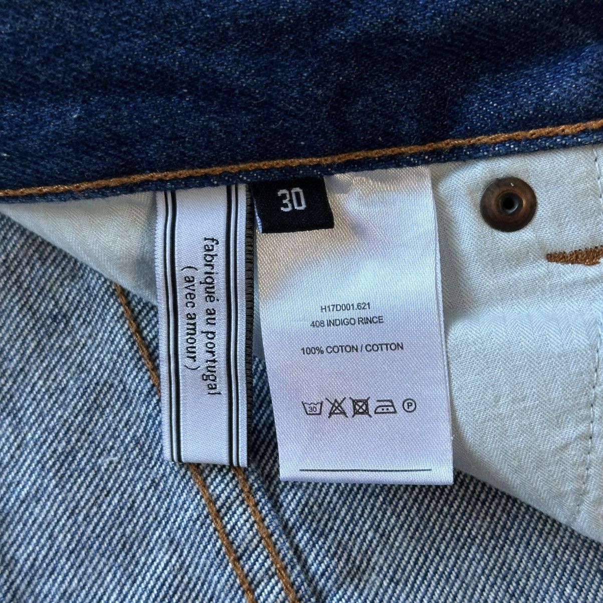 AMI AMI PARIS Alexandre Mattiussi 408 Indigo Rince Jeans Size US 30 / EU 46 - 6 Thumbnail