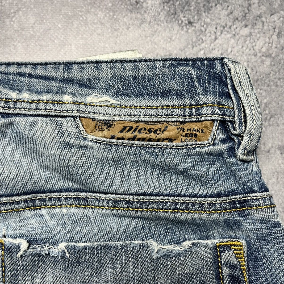 Diesel × Vintage Vintage Diesel Distressed Denim Jeans Safado Y2K Avant-Garde Size US 32 / EU 48 - 18 Thumbnail