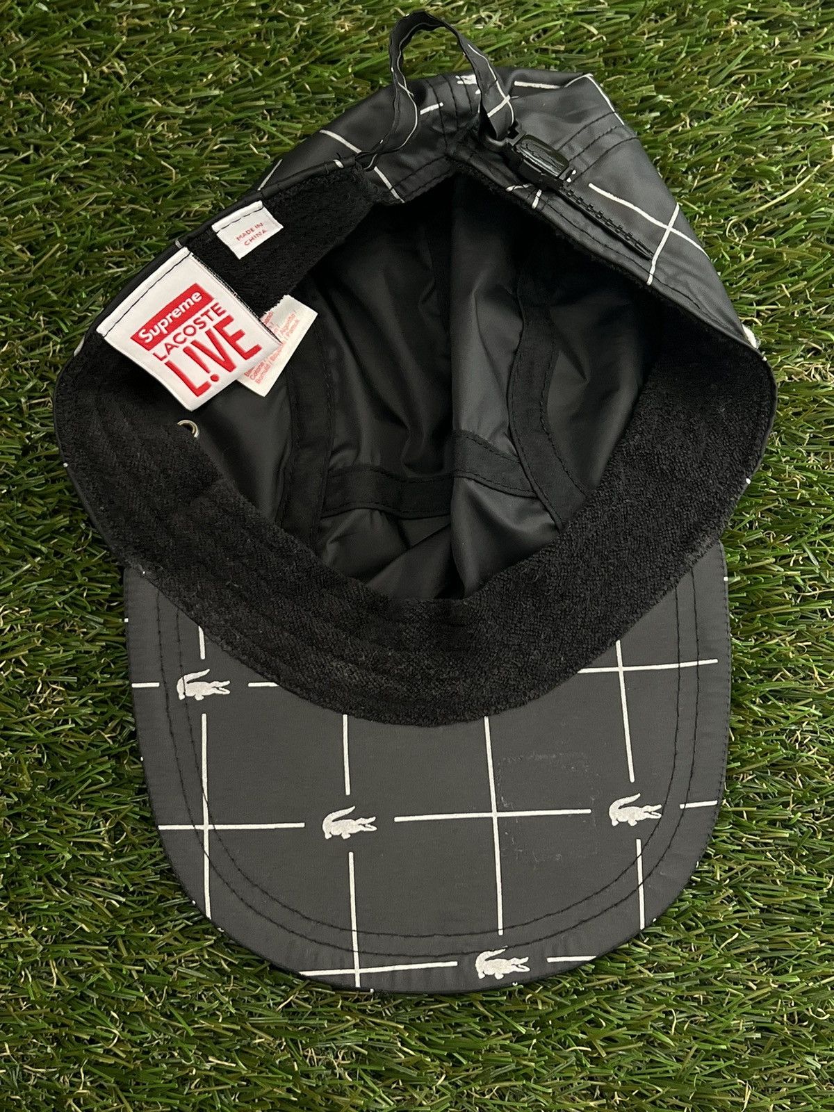 Lacoste × Supreme Supreme Lacoste Reflective Nylon Camp Cap Size ONE SIZE - 3 Thumbnail