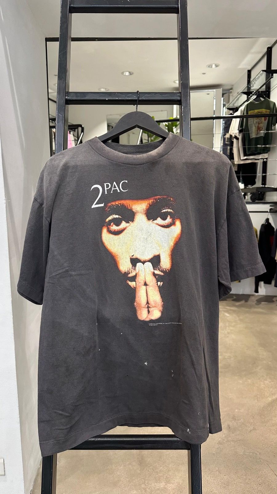 Saint Michael SAINT Mxxxxxx - 2Pac Tee Black | Grailed