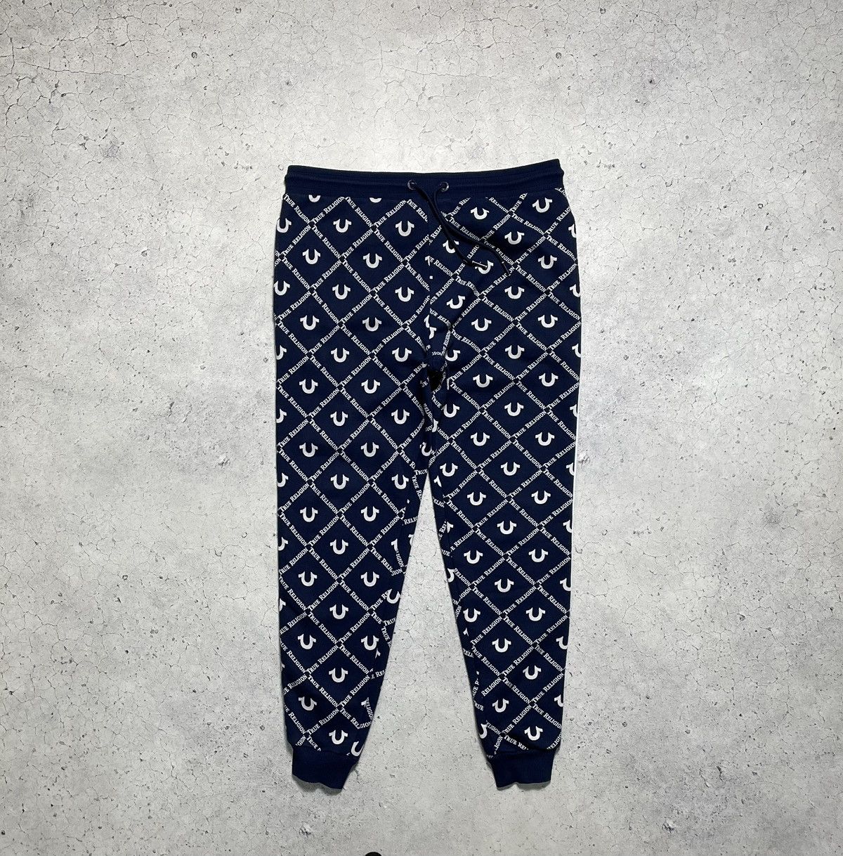 True Religion True Religion Vintage Joggers Pants Monogram Y2K Size US 34 / EU 50 - 1 Thumbnail